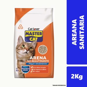Arena Sanitaria Gato Master Cat 2Kg