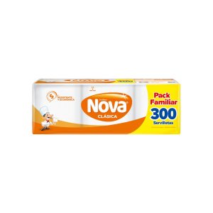 Servilleta Nova Clasica Paquete 300Un