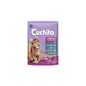 Arena Sanitaria Cuchito Lavanda 2Kg