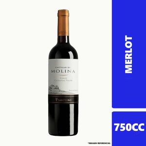 Vino Castillo Molina Merlot 750cc