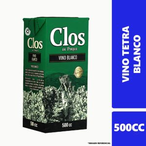 Vino Tetra Clos De Pirque Blanco 500cc