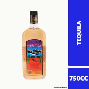 Tequila Dorado Sombrero Negro 750cc