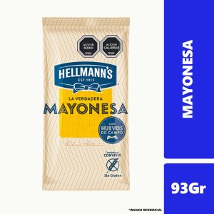 Mayonesa Hellmanns Sachet 93gr