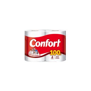 Higienico Confort Max Una Hoja 4x100 Mt
