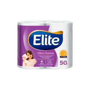 Papel Higienico Doble Hoja Elite 4rollosx50m