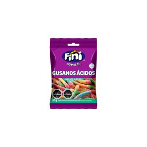 Gomitas Fini Gusanos Acidos 80gr