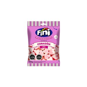 Marshmallows Fini Corazon 80gr