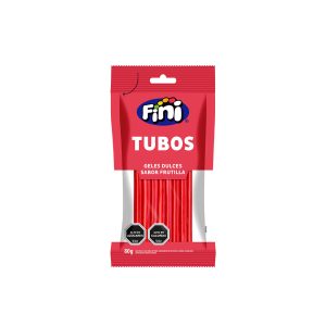 Tubos Fini Frutilla Dulce 80gr