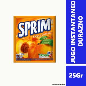 Jugo Polvo Durazno Sprim Sob 25g
