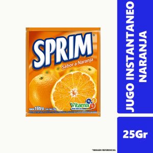 Jugo Polvo Naranja Sprim Sob 25g