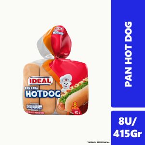 Pan Hot Dog Ideal Bolsa 415Gr