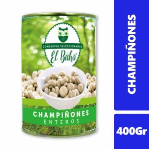 Champiñones Enteros El Buho 400Gr