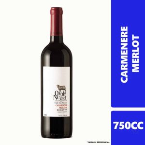 Vino Oveja Negra Carmenere Merlot 750cc