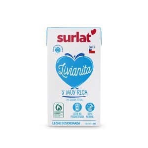 Leche Descremada Surlat Caja 1 Lt