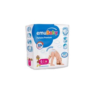 Pañal Emubaby Premiun G 18 Unidades