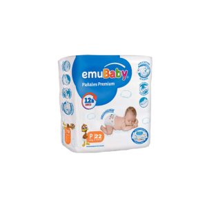 Pañal Emubaby Premium P 22 Unidades