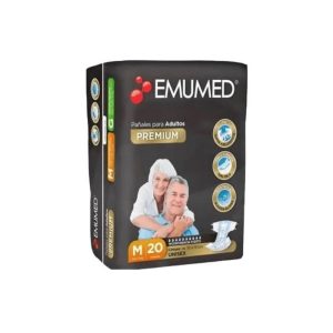 Pañal Ad Emumed Premiun Talla M 20u