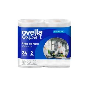 Toalla De Papel Ovella Expert Doble Hoja 24 mt