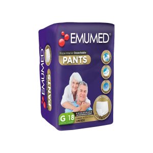 Ropa Interior Emumed Pants g 18 Unidades