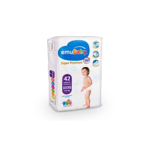 Pañal Emubaby Premium XXXG 42un
