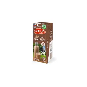 Leche Bombillin Chocolate Colun Caj 200cc
