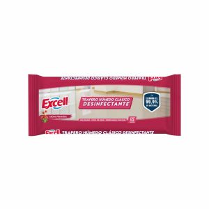 Trapero Humedo Excell Desinfectante Primavera 10Un