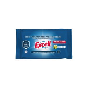 Toalla Desinfectante Excell 35un