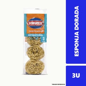 Esponja VIRUTEX DORADA Orotex 3UN