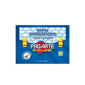 Estuche Papel Entretenido Proarte 9 Hojas