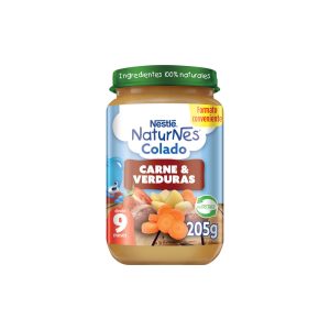 Alimento Colado Naturnes Carne con Verduras 205Gr