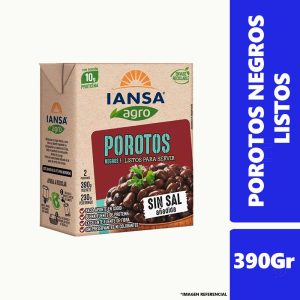 Porotos Negros Listo Iansagro 390Gr