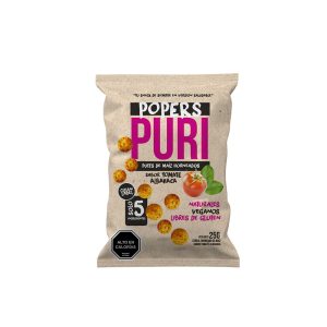 Puri Poppers Tomate Albahaca 25gr